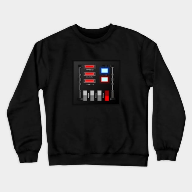 Chest Vader Crewneck Sweatshirt by nickbeta